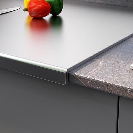Stainless Steel Chopping Board (35x31cm)